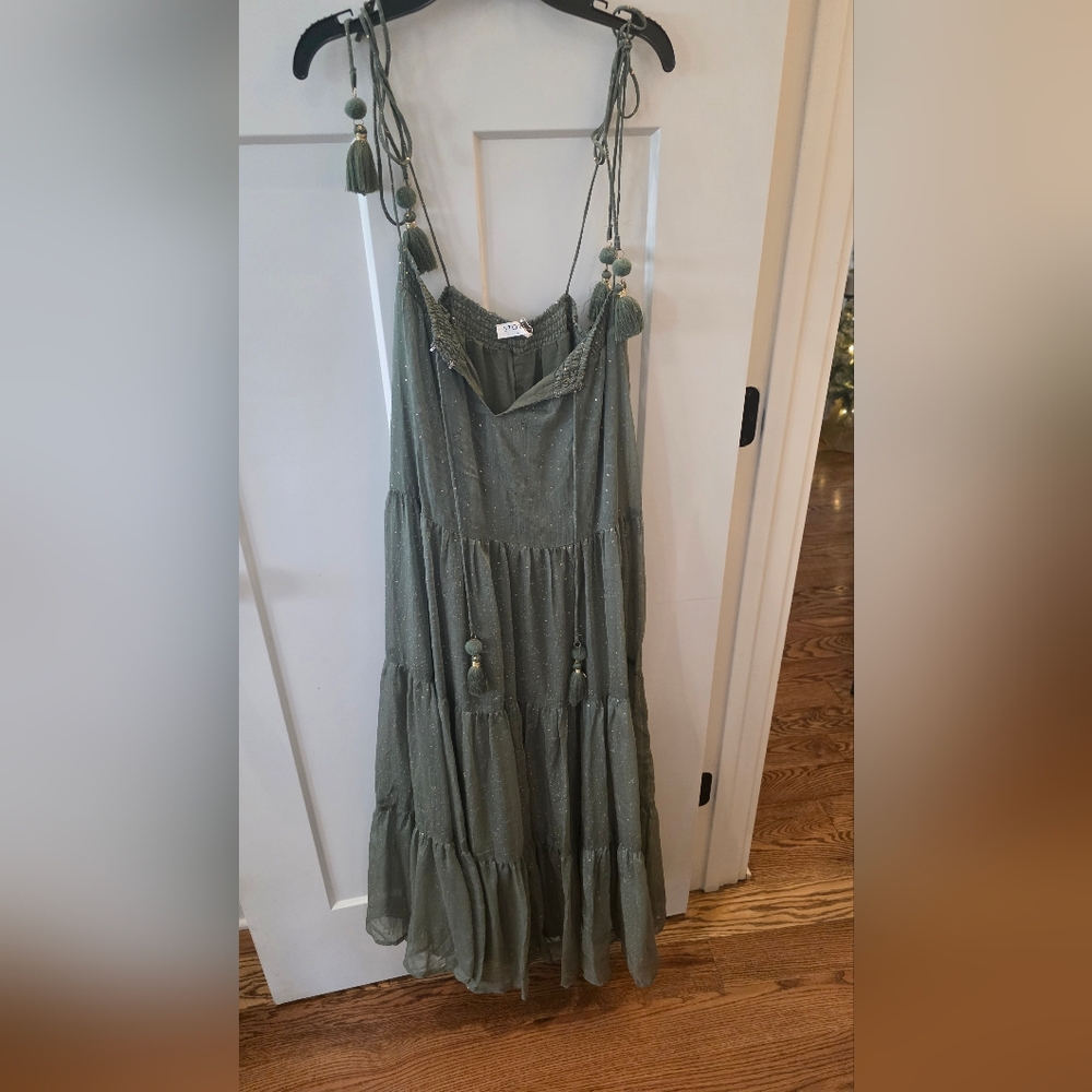 Fun Boho Sleeveless  Maxi Dress